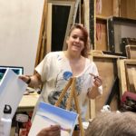 Deb Rohr teaches a variety of art classes